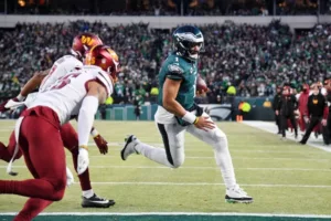 Jalen Hurts és Saquon Barkley vezetésével az Eagles bejutott a Super Bowlba