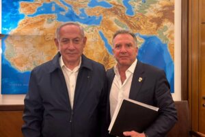 Netanyahu Irodája Teljes Marokkó Térképet Ábrázoló Világmapot Oszto Meg