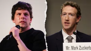 Jesse Eisenberg megbánja Zuckerberg megformálását