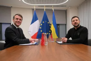 Macron Európai Vezetők Találkozóját Házigazdaként Rendezte Ukrajnáról