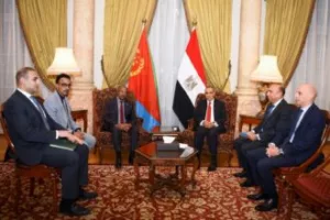 Egyiptomi és Eritreai Külügyminiszterek megbeszélései a kétoldalú kapcsolatok és regionális biztonság témájában