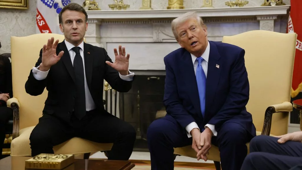 Macron elnök az amerikai kapcsolatokról és az európai védelem erősítéséről nyilatkozott