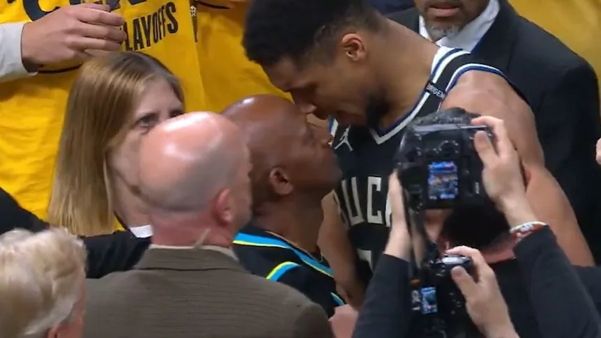 NBA feszültség: Giannis Antetokounmpo összetűzésbe került Tyrese Haliburton édesapjával