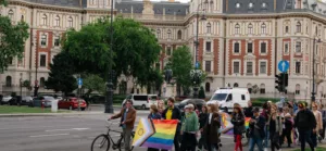 Biztosította a rendőrség az Andrássy úti mini-Pride-ot