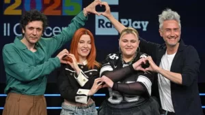 Leo Gassmann előadta a „Bella ciao” című dalt a római május elsejei Koncerten
