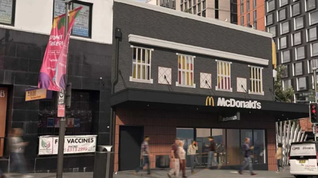 Új McDonald's étterem építése ellen tiltakozik a rendőrség Sydneyben