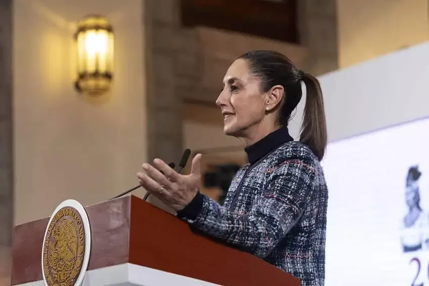 Csalódást okoznak azoknak, akik amerikai-mexikói konfliktust várnak, mondja Sheinbaum