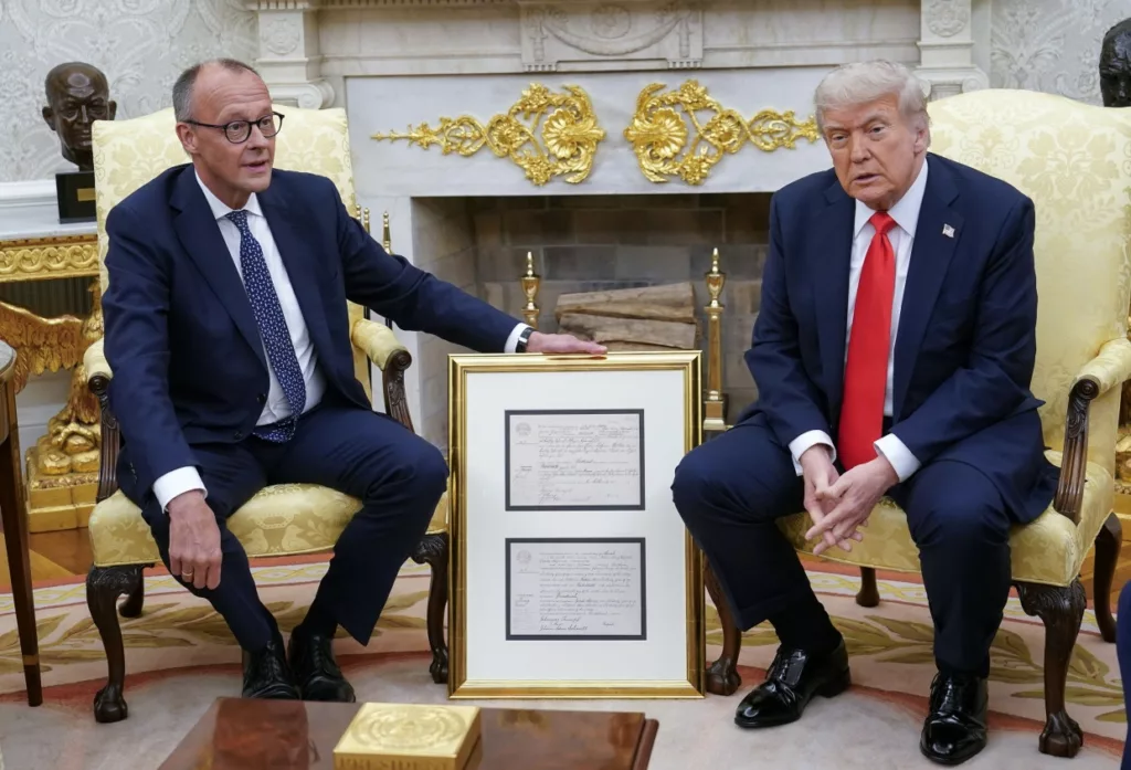 Trump és Merz találkozója: Egy új szövetséges a láthatáron?