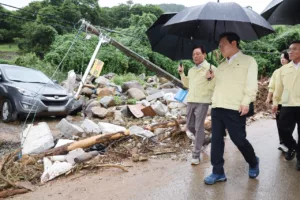 Dél-Korea komoly időjárási károk miatt különleges katasztrófaövezeteket jelölt ki