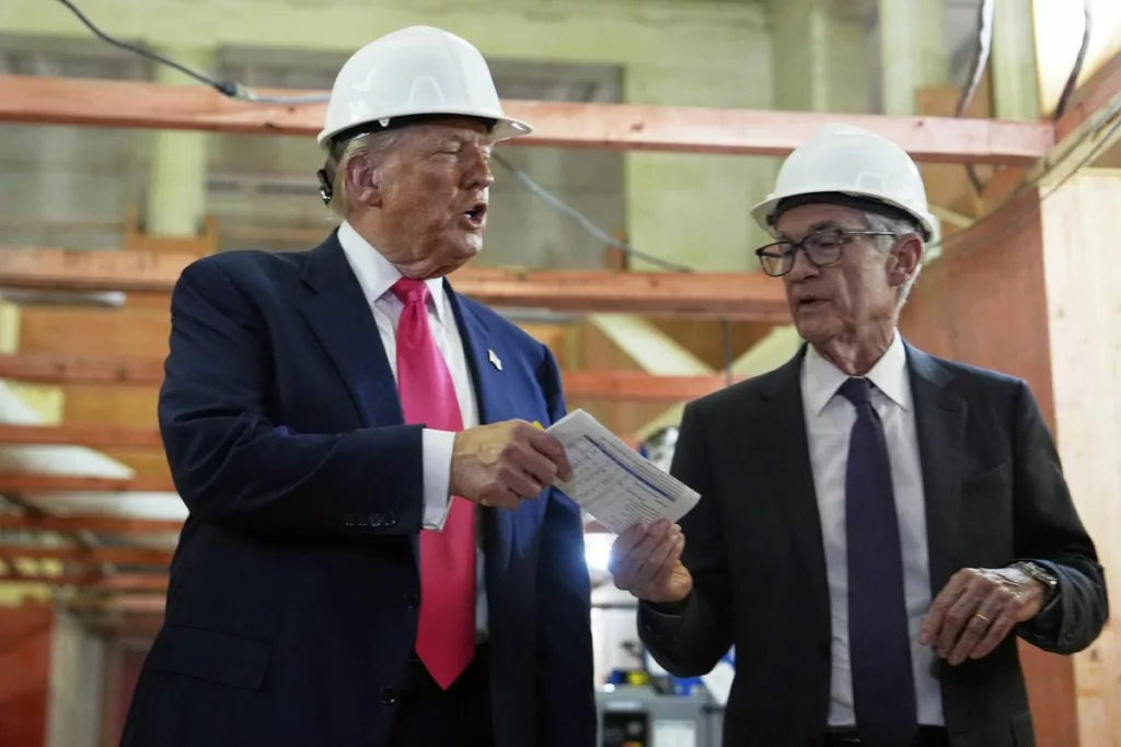 Trump és Powell nyilvános vitája: A feszültség ellaposodik
