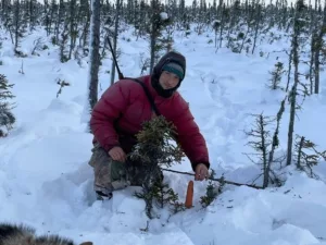 Keresőcsapatok találták meg egy eltűnt norvég túrázó hátizsákját és puskáját Manitoba északi részén