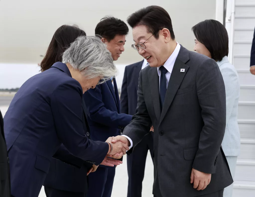 Lee Jae Myung elnök megérkezett New Yorkba az ENSZ Közgyűlésén való részvétel céljából