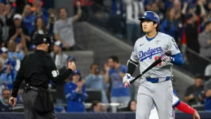 Blue Jays győzelmet arat a Dodgers felett az első világbajnoki meccsen, Shohei Ohtani pedig pályafutása első őszi klasszikus homerjét üti