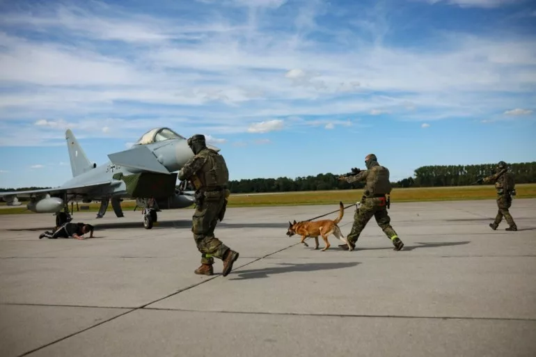 Légi védekezésre kész Lengyelország az orosz támadások árnyékában
