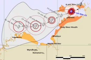 Ausztrália Északi Területe felkészül a Fina trópusi ciklonra