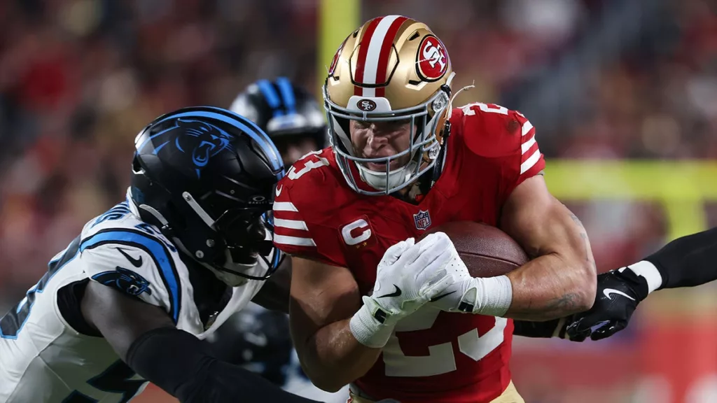 Christian McCaffrey ragyog volt csapata, a Panthers ellen