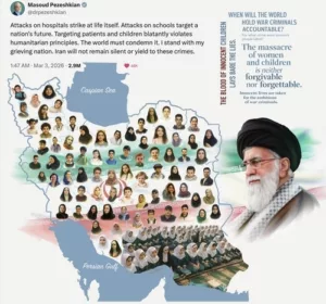 Teheráni Üzenet Szöulban: Khamenei képmása a békeüzenet közvetítője