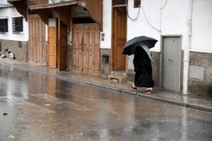 Zord Időjárás Ünnepli az Eid al-Fitr-t Marokkó Egyes Részében